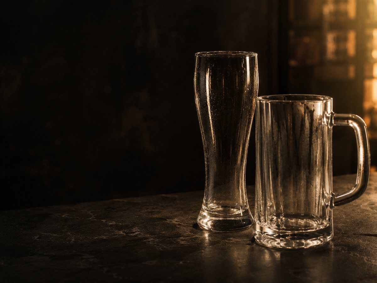 Beer Glasses manufactured by Glastic