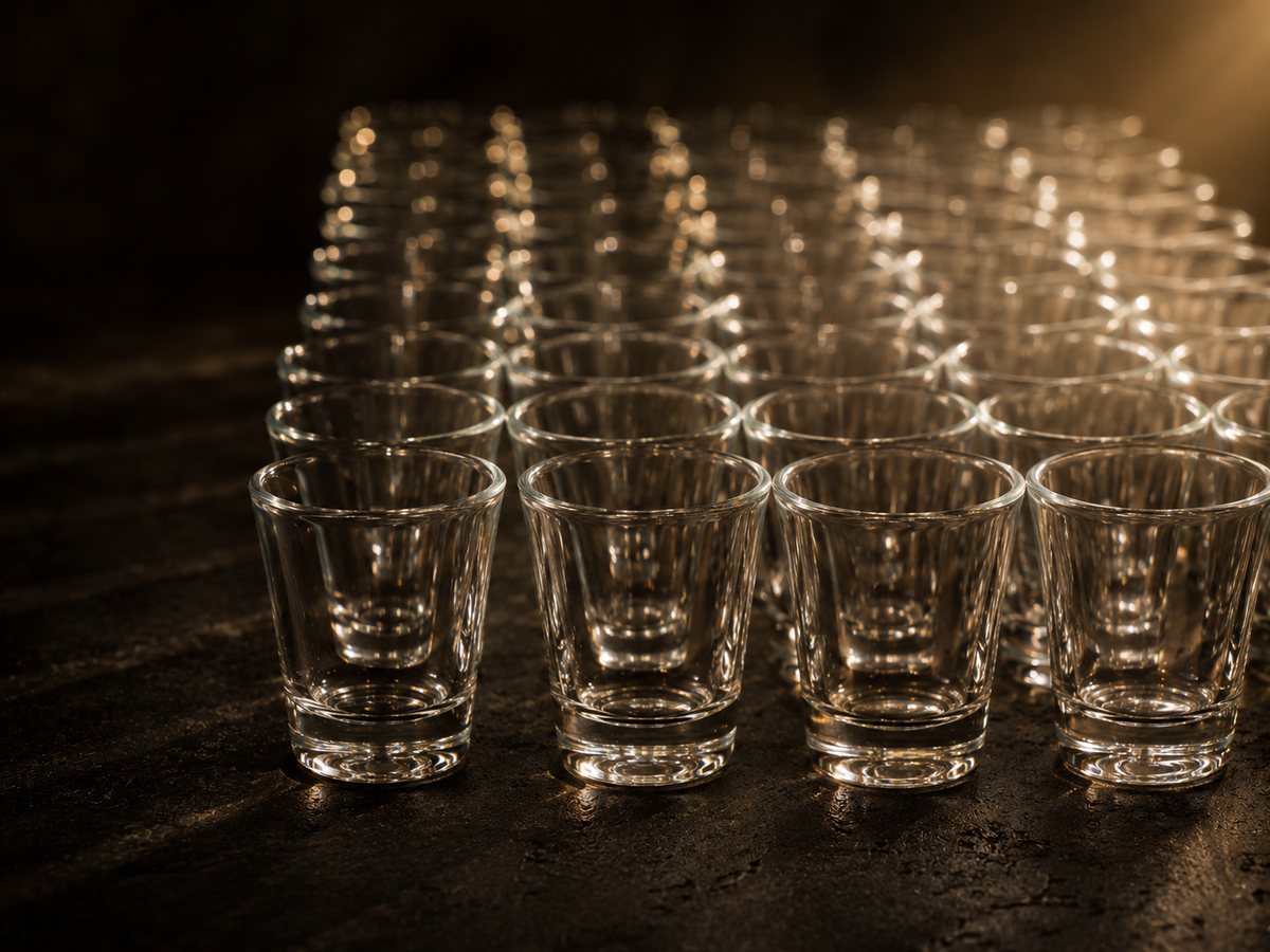 Shot Glasses manufactured by Glastic