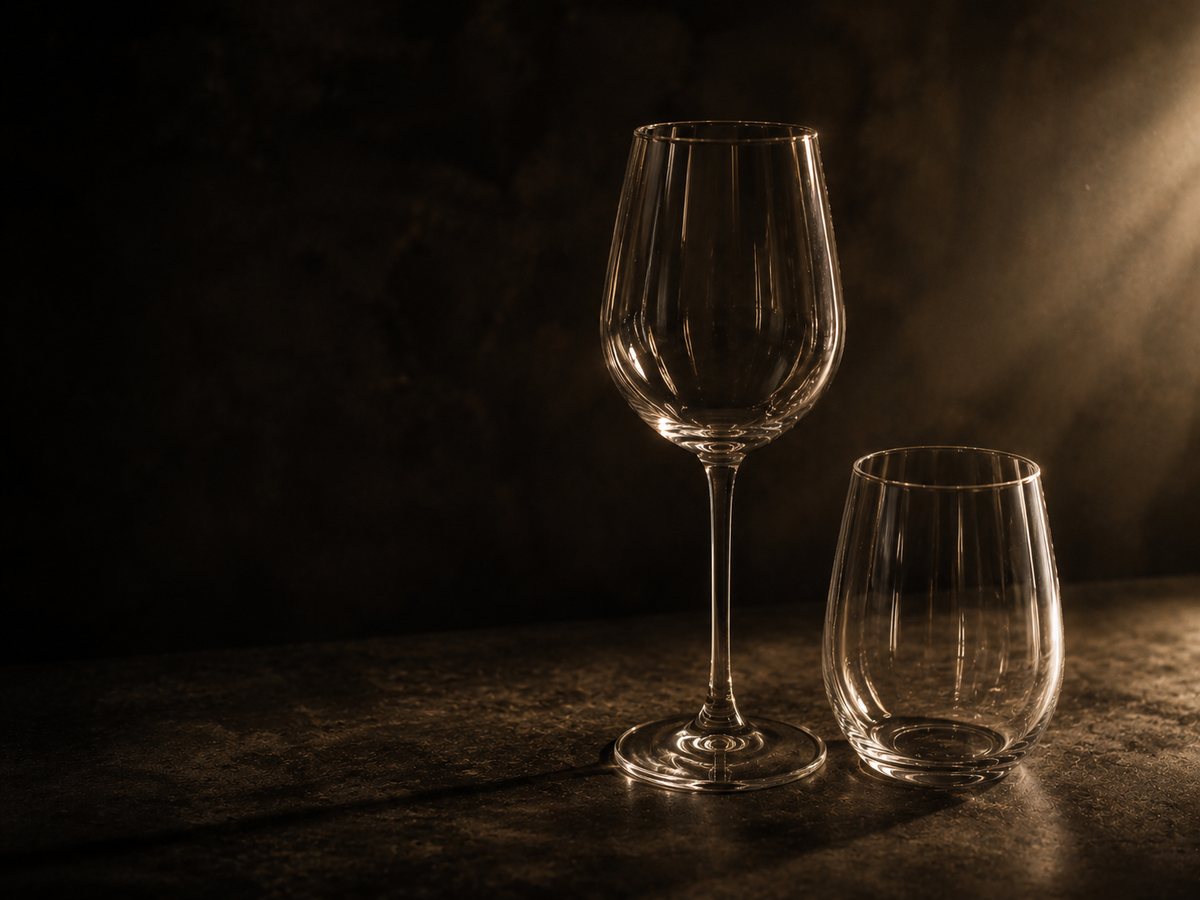 Wine Glasses manufactured by Glastic